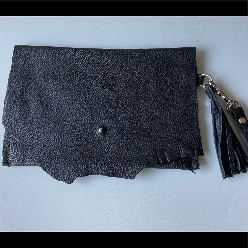 Margaret Vera Handmade Leather Clutch